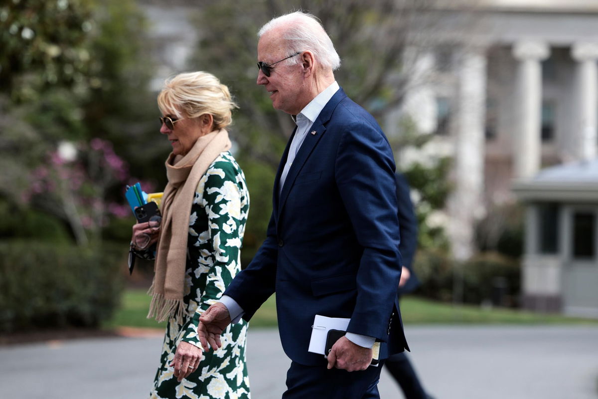 <i>Kevin Dietsch/Getty Images</i><br/>President Joe Biden and first lady Jill Biden will attend the White House Correspondents' Dinner on April 30. The Bidens return to the White House on March 20