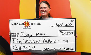 Maryland teacher Robyn Mejia won $50