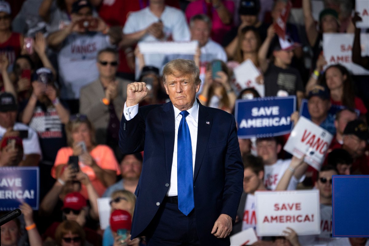 <i>Drew Angerer/Getty Images</i><br/>Former President Donald Trump