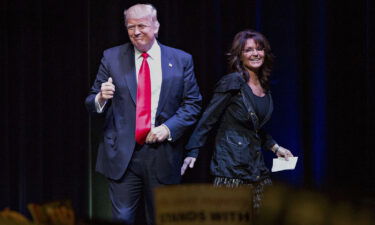 Former President Donald Trump said he is endorsing former Alaska Gov. Sarah Palin in her bid to fill Alaska's at-large US House seat.