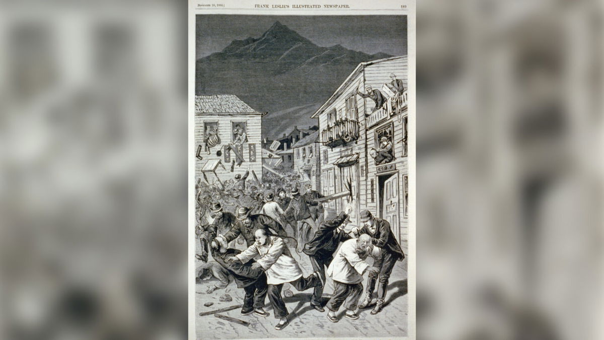 <i>Library of Congress</i><br/>The anti-Chinese riot of October 31