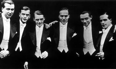 Barry Manilow and his longtime songwriting partner Bruce Sussman are trying to give the six young men of the Comedian Harmonists (pictured) their rightful place in history by telling their story.