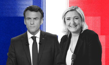 Emmanuel Macron and Marine Le Pen will face each other in a runoff presidential election on April 24 -- a rematch of the 2017 vote.