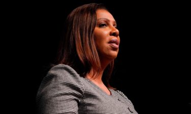 New York Attorney General Letitia James launched a wide-ranging investigation Thursday into whether the oil industry has engaged in gas price gouging. James is shown here during the New York State Democratic Convention in New York