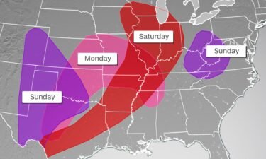 Over 40 million people are under severe storm threat this weekend.