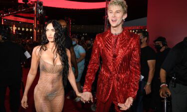 Megan Fox and Machine Gun Kelly attend the 2021 MTV Video Music Awards on September 12