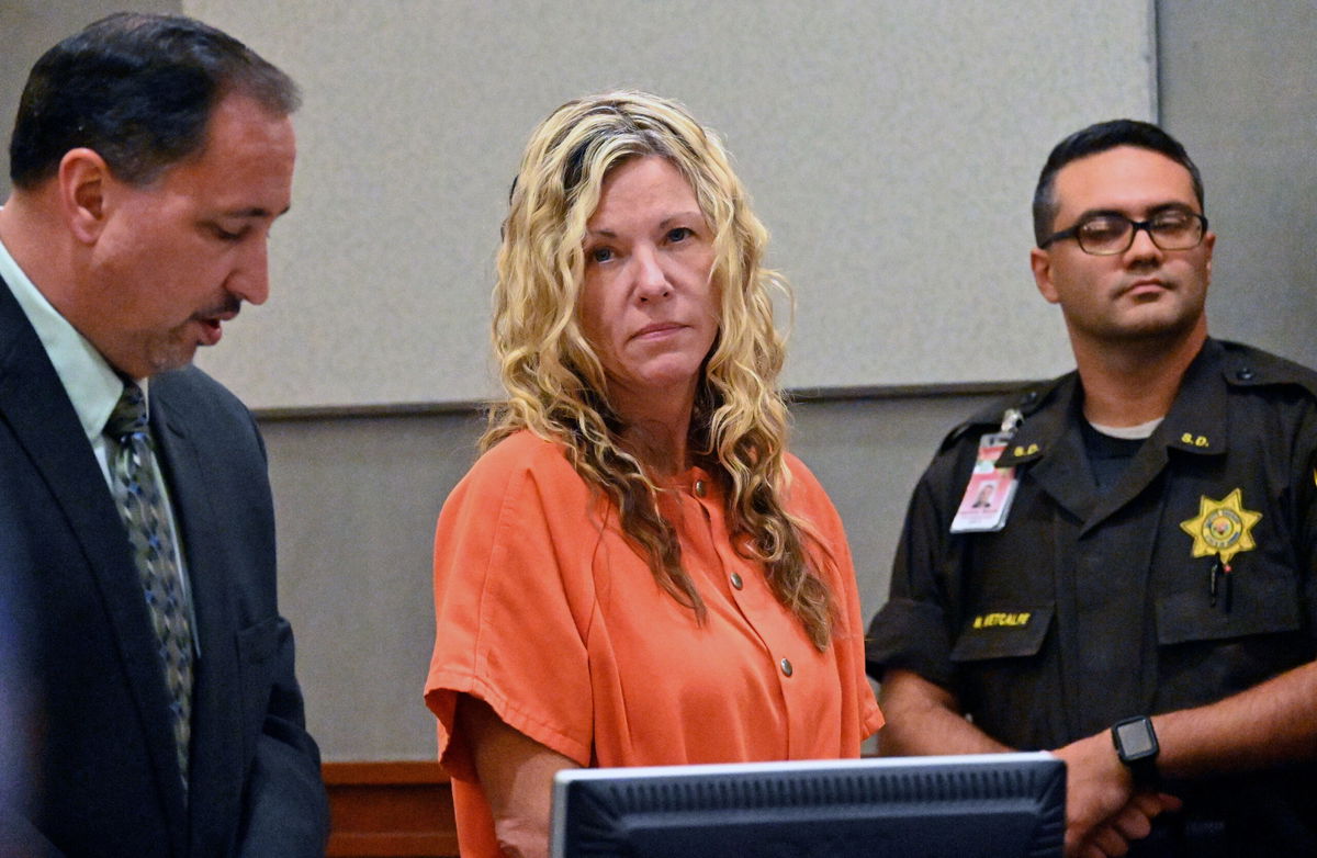 <i>Dennis Fujimoto/Pool/The Garden Island/AP</i><br/>Lori Vallow appears in court in Lihue