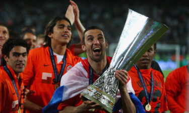 Darijo Srna won the UEFA Cup with Shakhtar Donetsk in 2009.