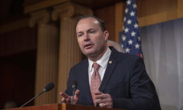 Republican Sen. Mike Lee of Utah speaks about a bill to end the US support for the war in Yemen in December 2018.