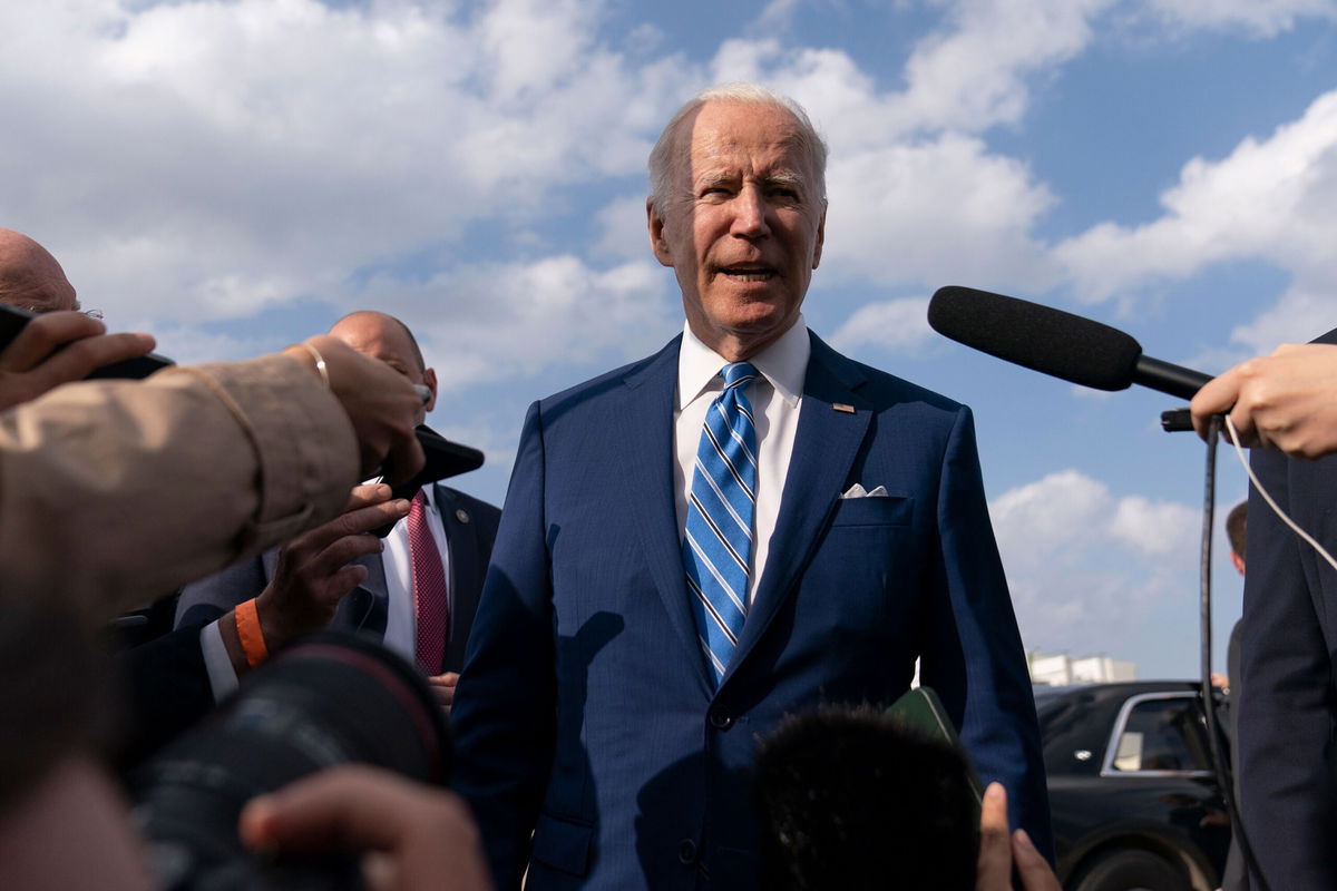 <i>Carolyn Kaster/AP</i><br/>President Joe Biden said Russia's war in Ukraine amounted to a 