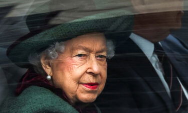 Britain's Queen Elizabeth will not attend Easter Sunday service at Windsor.