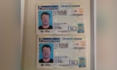 Counterfeit driver licenses like these were seized by CBP officers in Cincinnati.