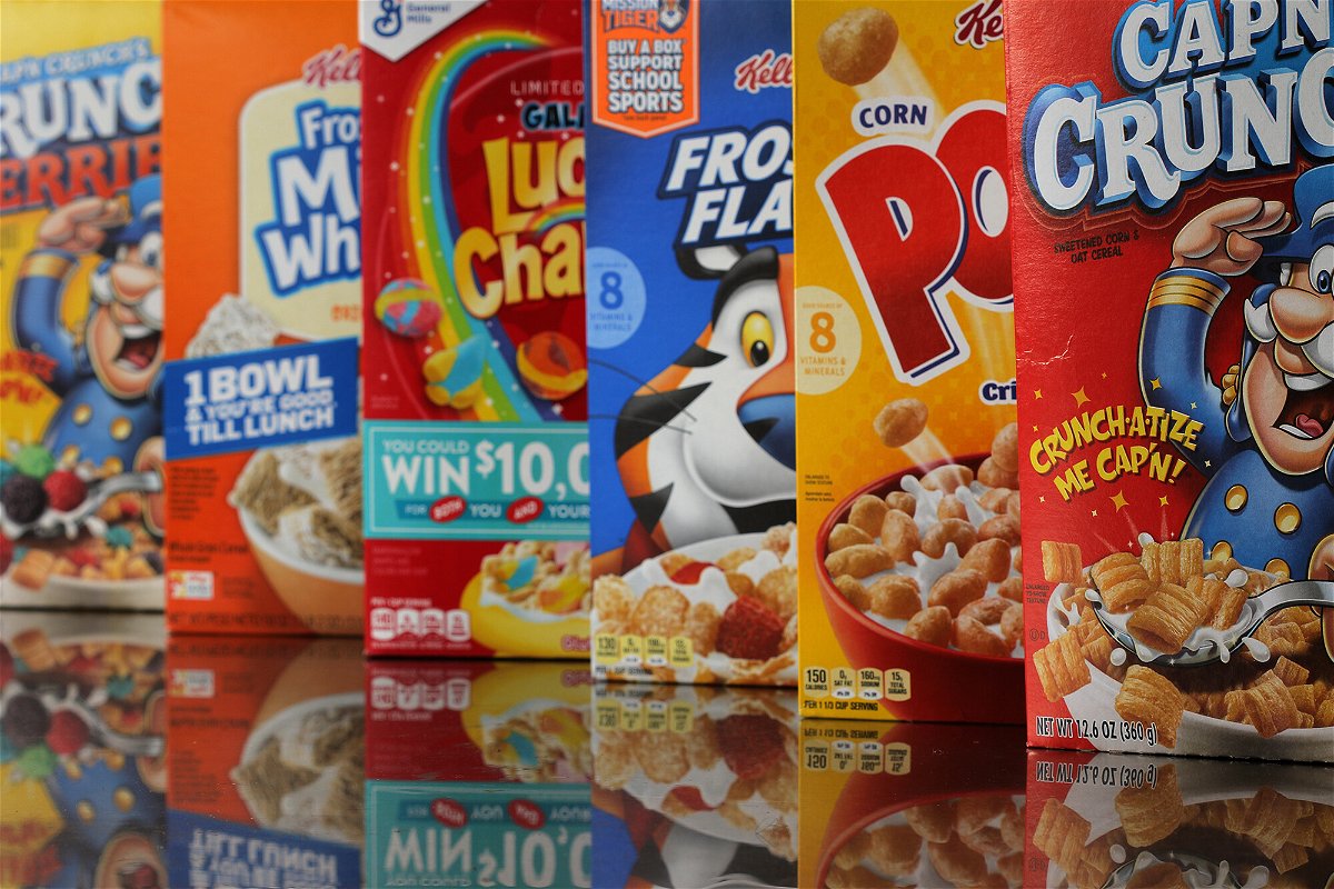 <i>Lane Turner/The Boston Globe/Getty Images</i><br/>Characters have lined the cereal section of supermarkets for decades.