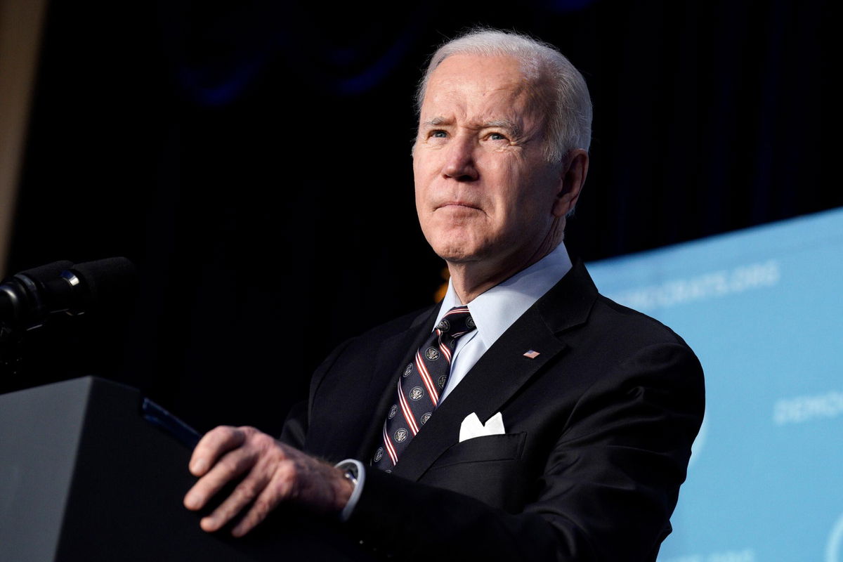 <i>Yuri Gripas/Abaca/Bloomberg/Getty Images</i><br/>President Joe Biden said the US plans to send more artillery to Ukraine.