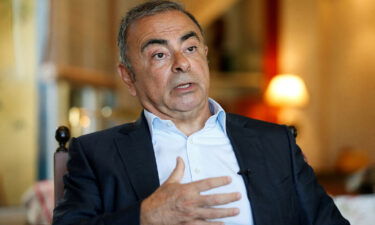 France has issued an international arrest warrant for Carlos Ghosn. Ghosn here speaks during an interview with Reuters in Beirut