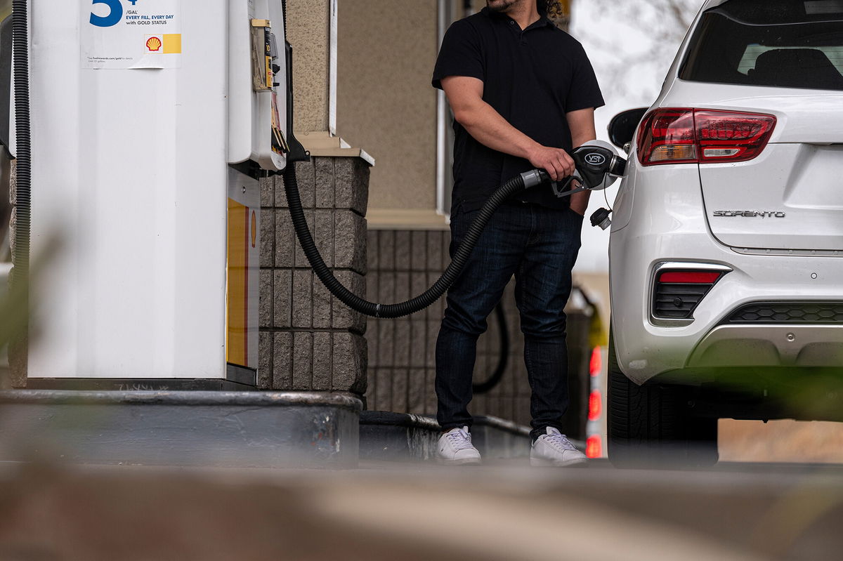 <i>David Paul Morris/Bloomberg/Getty Images</i><br/>Prices at the pump have stopped falling from their recent highs — and some forecasters are warning of another uptick as the summer driving season looms and the war in Ukraine continues.