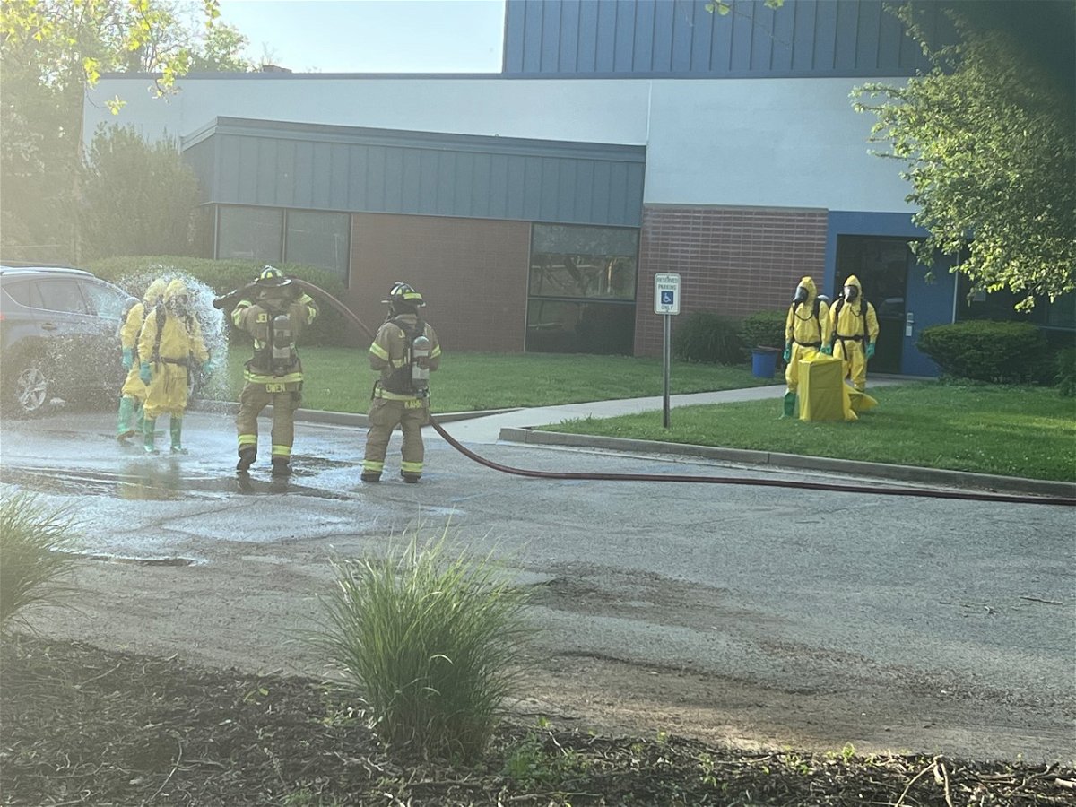 On Thursday afternoon, the Jefferson City Fire Department responded to a reported hazardous materials incident (acid spill) at the Small Animal Research facility on the Lincoln university campus.  