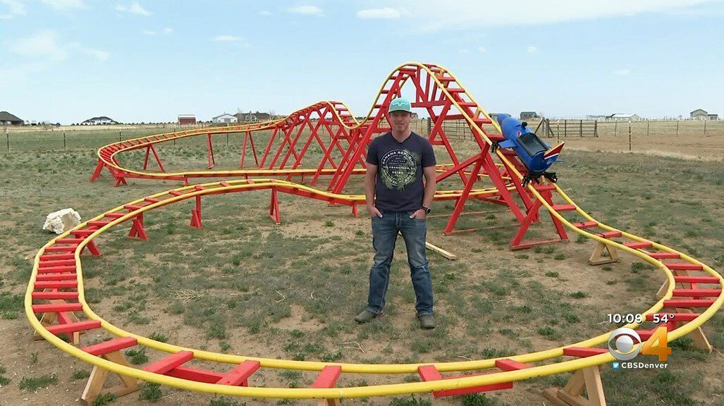<i>KCNC</i><br/>A veteran and longtime pilot is setting parenting expectations sky high after a video posted on social media by Southwest Airlines shows him bonding with his son over the airplane-themed rollercoaster they built together in their backyard.