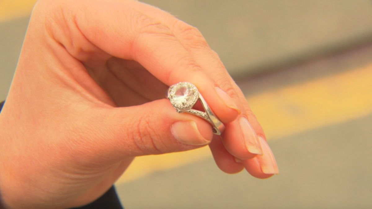 <i>WBZ</i><br/>Danny Becker is looking for the owner of this ring.
