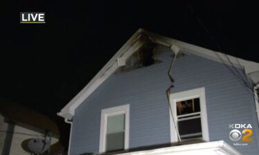 Lightning caused a house fire In Wilmerding Thursday evening.