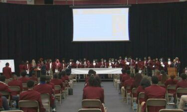 The entire graduating class at Southland College Prep Charter High School is headed to college.