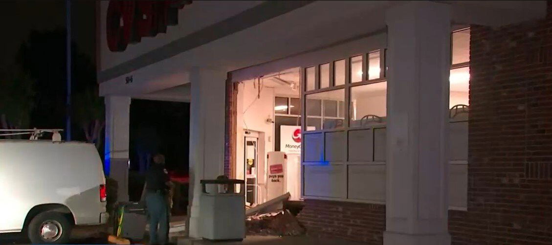 <i>WGCL</i><br/>Cobb County Police are looking for multiple suspects who they said tried to steal and ATM from a CVS Pharmacy on Mableton Parkway early Wednesday morning.