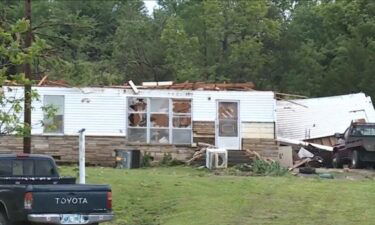 Monroe woman says a tornado went right over her on May 2.