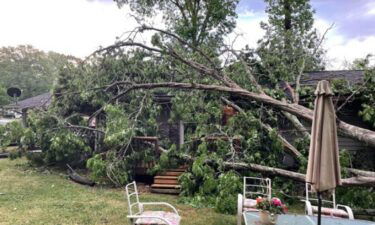 Thousands of Western North Carolina residents were left without electricity Friday afternoon after strong storms moved through the area
