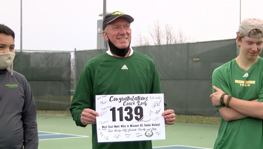 Missouri's all-time winningest high school tennis coach, Ben Loeb, to retire