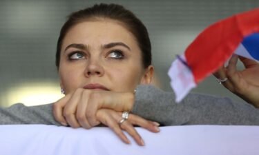 Putin's reputed girlfriend Alina Kabaeva is included in the proposed EU sanctions list