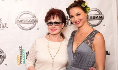 Ashley Judd pays tribute to her late mother Naomi Judd. Judd is pictured here with her mother in April 2014 in Nashville