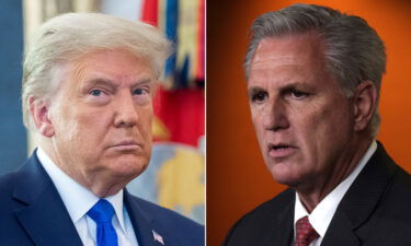 House Minority Leader Kevin McCarthy heaped praised on former President Donald Trump at a Dallas fundraiser