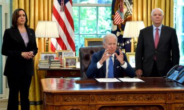 President Joe Biden on May 9 signed a bill into law aimed at streamlining the process for getting military assistance to Ukraine as Russia continues its invasion.