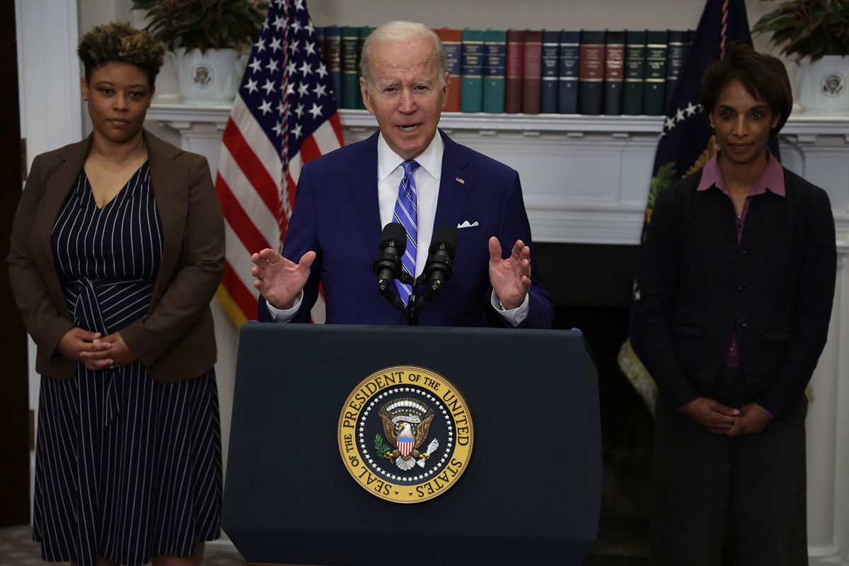 <i>Alex Wong/Getty Images</i><br/>President Joe Biden