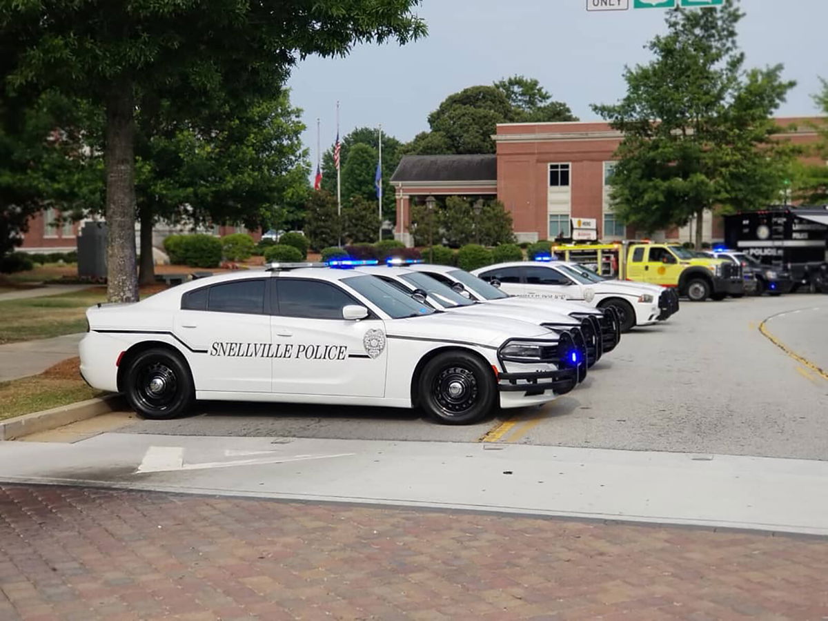 <i>Snellville Police Department</i><br/>Snellville Police Department cars are seen in this undated file photo.