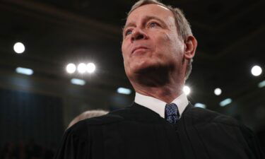 Supreme Court Chief Justice John Roberts is here pictured on February 4