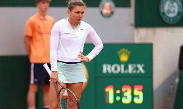 Two-time grand slam champion Simona Halep said she experienced a panic attack on the court as she lost to Qinwen Zheng in the second round of the French Open.
