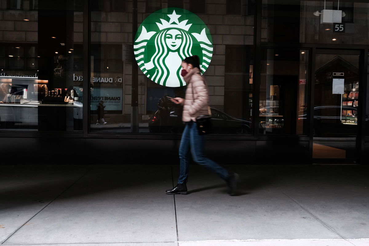 <i>Spencer Platt/Getty Images</i><br/>Starbucks is 