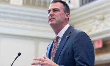 Oklahoma Gov. Kevin Stitt delivers his State of the State address in Oklahoma City