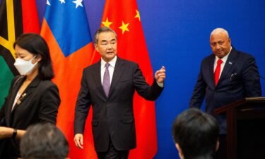 China and the Pacific islands were unable to agree to a security pact. In this image