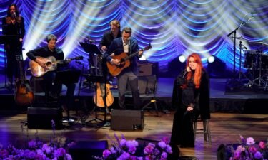Wynonna Judd performs during a tribute to her mother