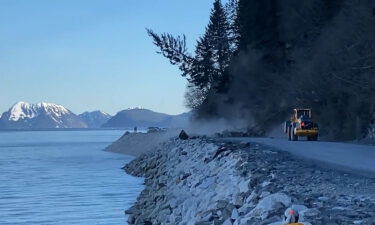 An area outside the Lowell Point community near Seward