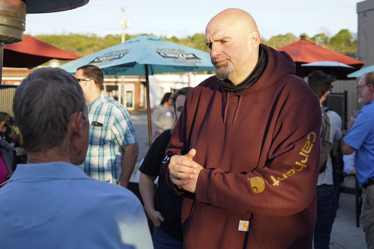 <i>Keith Srakocic/AP</i><br/>Pennsylvania Lt. Governor John Fetterman