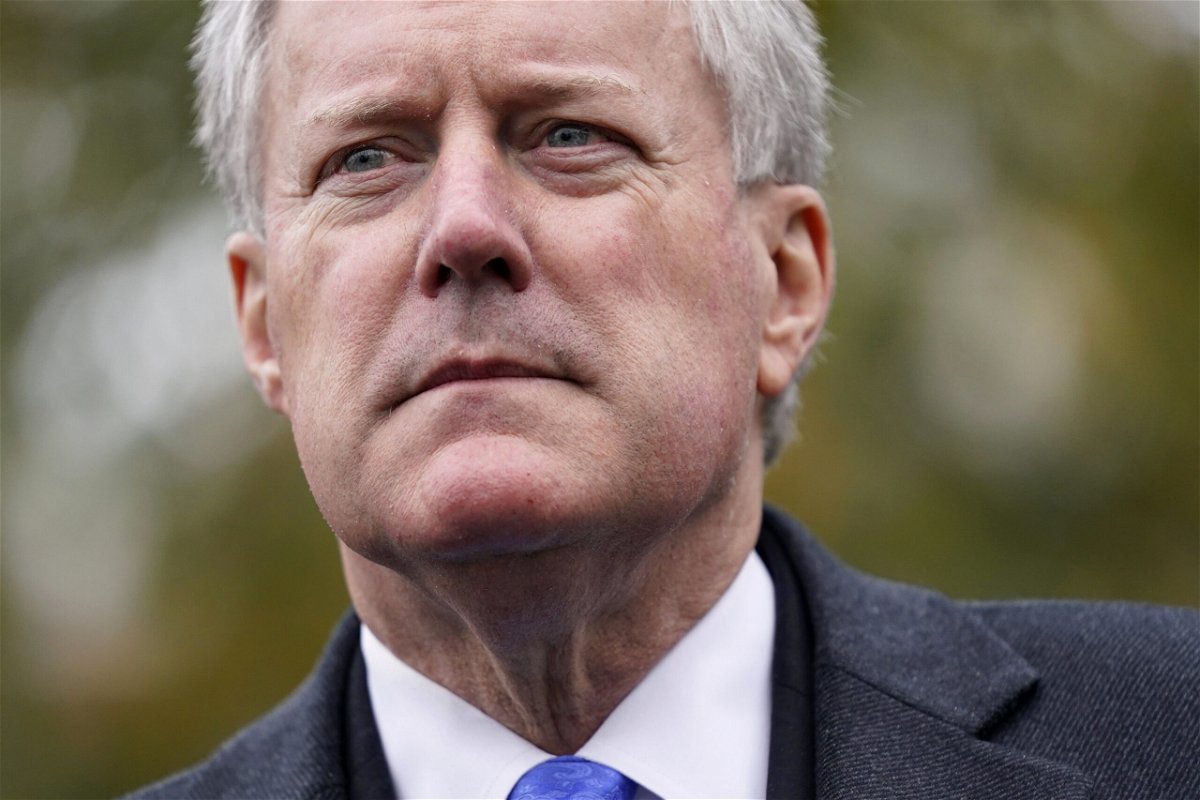 <i>Patrick Semansky/AP</i><br/>The January 6 committee has 'laser-like focus' of what it wants to ask former White House chief of staff Mark Meadows.