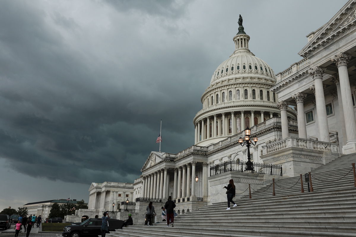 <i>Anna Moneymaker/Getty Images</i><br/>House Sergeant at Arms William J. Walker