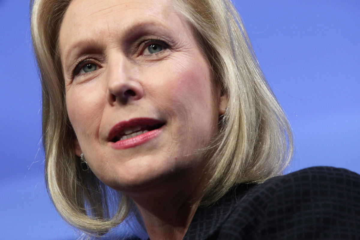 <i>Alex Wong/Getty Images</i><br/>U.S. Sen. Kirsten Gillibrand