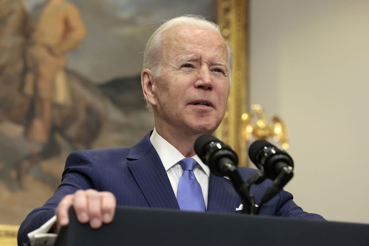 <i>Anna Moneymaker/Getty Images</i><br/>Joe Biden's trip to Alabama is to highlight the importance of the US anti-tank missiles in Ukraine fight.