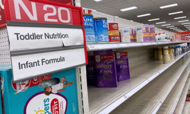 White House chief of staff Ron Klain says the White House is "absolutely" and "strongly" considering having President Joe Biden invoke the Defense Production Act to address the urgent baby formula shortage problem plaguing the country.