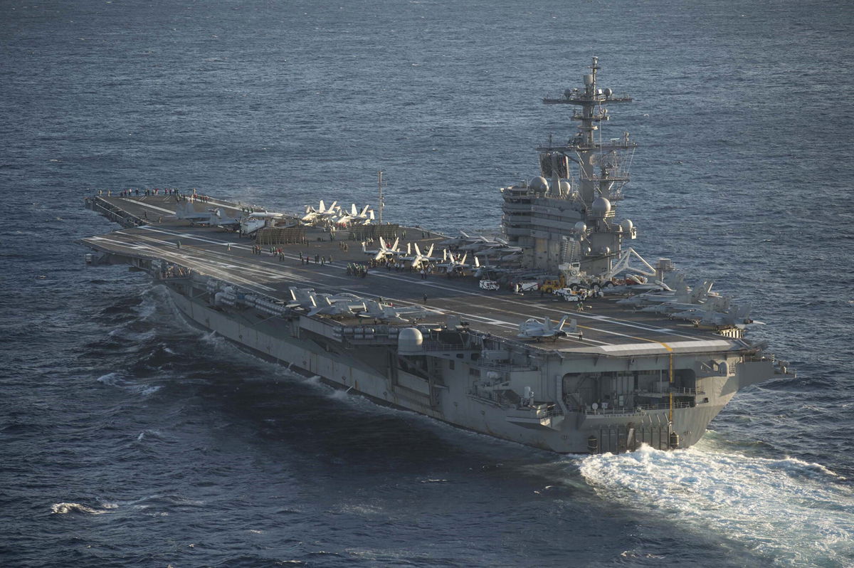 <i>USS George H.W. Bush/Anadolu Agency/Getty Images</i><br/>More than 200 sailors were moved off The USS George Washington after multiple suicides.