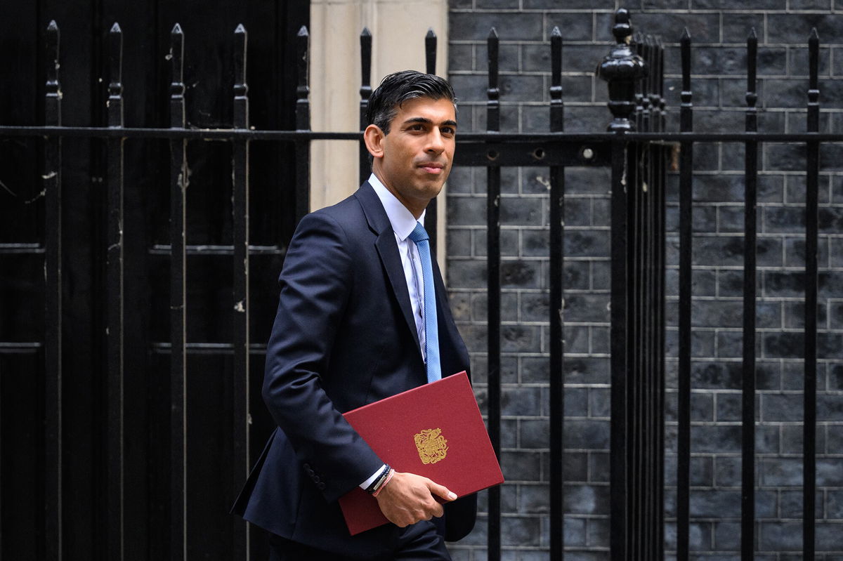 <i>Leon Neal/Getty Images</i><br/>Chancellor Rishi Sunak is introducing a £5 billion ($6.3 billion) tax on the windfall profits of its oil and gas companies
